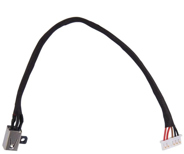 Alt view image 3 of 3 - AJMRTC 3Pcs DC Power Jack Harness Cable for Dell Inspiron 15-3551 14-3458 3558 3552, Notebook DC Charging Port Replacement Repair Cable