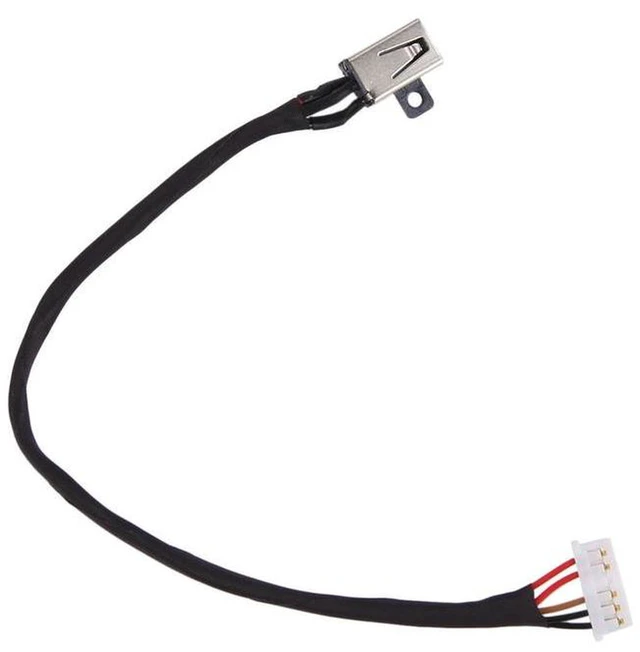 Alt view image 2 of 3 - AJMRTC 3Pcs DC Power Jack Harness Cable for Dell Inspiron 15-3551 14-3458 3558 3552, Notebook DC Charging Port Replacement Repair Cable