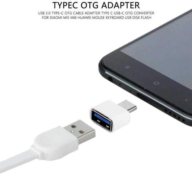 Alt view image 2 of 3 - AJMRTC USB 3.0 Type-C OTG Adapter Cable, USB-C Male to USB A Female OTG Converter, 5Gbps High Speed Data Transfer for Android Phones, USB Flash Drive, Mouse, Keyboard