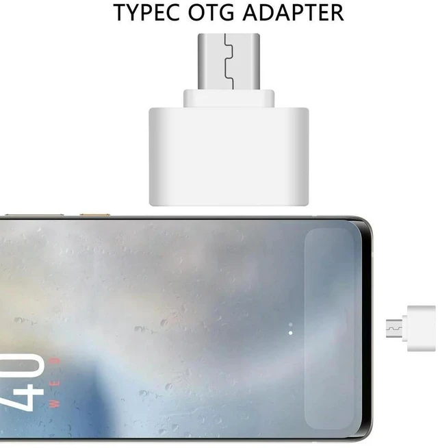 Alt view image 3 of 3 - AJMRTC USB 3.0 Type-C OTG Adapter Cable, USB-C Male to USB A Female OTG Converter, 5Gbps High Speed Data Transfer for Android Phones, USB Flash Drive, Mouse, Keyboard