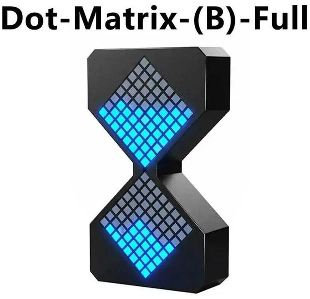 Alt view image 6 of 6 - AJMRTC Cyberpunk LED Matrix Hourglass DIY Soldering Kit, Gravity Sensor Countdown Timer Clock, STEM Educational Electronic Project for Beginners Learning Welding Practice
