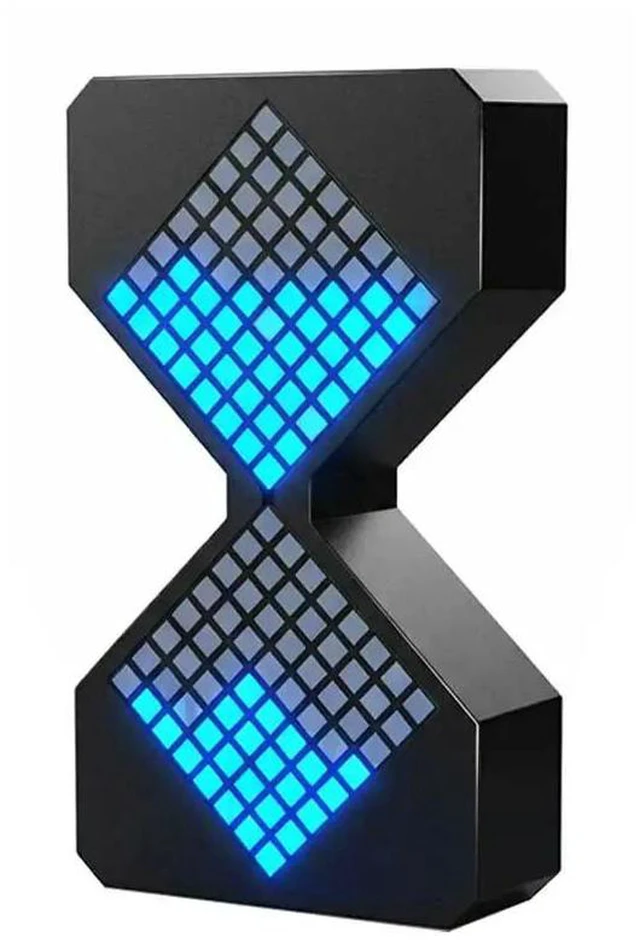 Alt view image 4 of 6 - AJMRTC Cyberpunk LED Matrix Hourglass DIY Soldering Kit, Gravity Sensor Countdown Timer Clock, STEM Educational Electronic Project for Beginners Learning Welding Practice