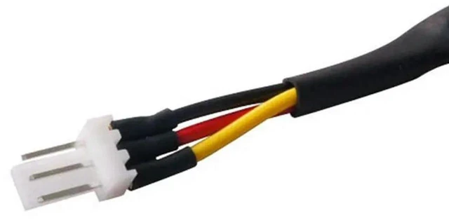 Alt view image 2 of 3 - AJMRTC 30Pcs 3Pin PC Fan Resistor Extension Cables, Male to Female Fan Speed Reduction Wires to Lower Fan Noise, 3-Pin Connector Noise Reducer for Computer Case Cooling Fans
