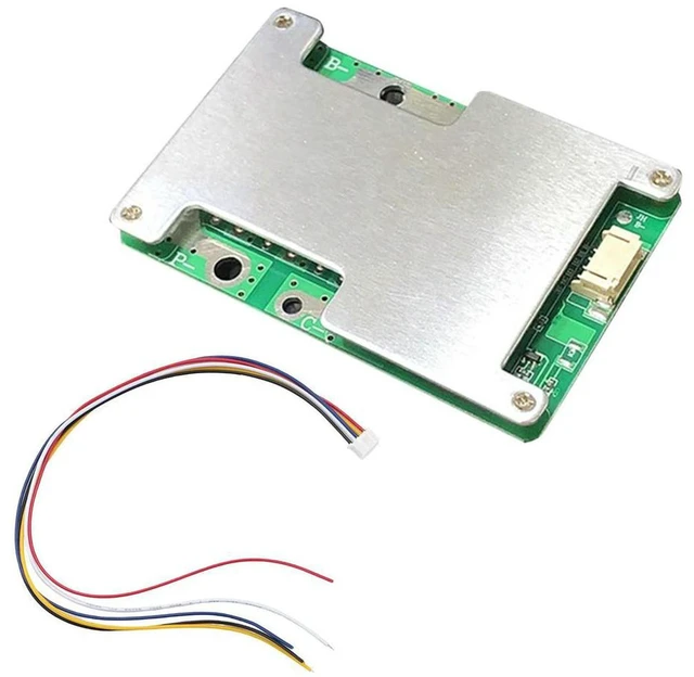 Alt view image 2 of 3 - AJMRTC 4S 12V 100A LiFePO4 BMS Protection Board, with Cell Balance & Enhanced Circuit, Lithium Iron Phosphate Battery Management PCB Module