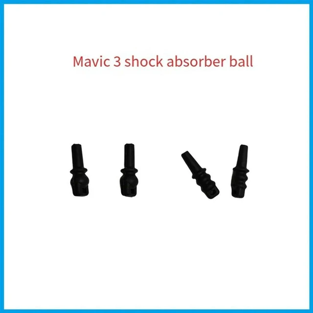 Alt view image 2 of 3 - AJMRTC 4Pcs Gimbal Shock Absorption Balls, Vibration Damper Balls Replacement Kit, Anti-Vibration Absorber Repair Accessories for Camera Gimbal, Shock Isolation Rubber Balls for Stabilizer Maintenance
