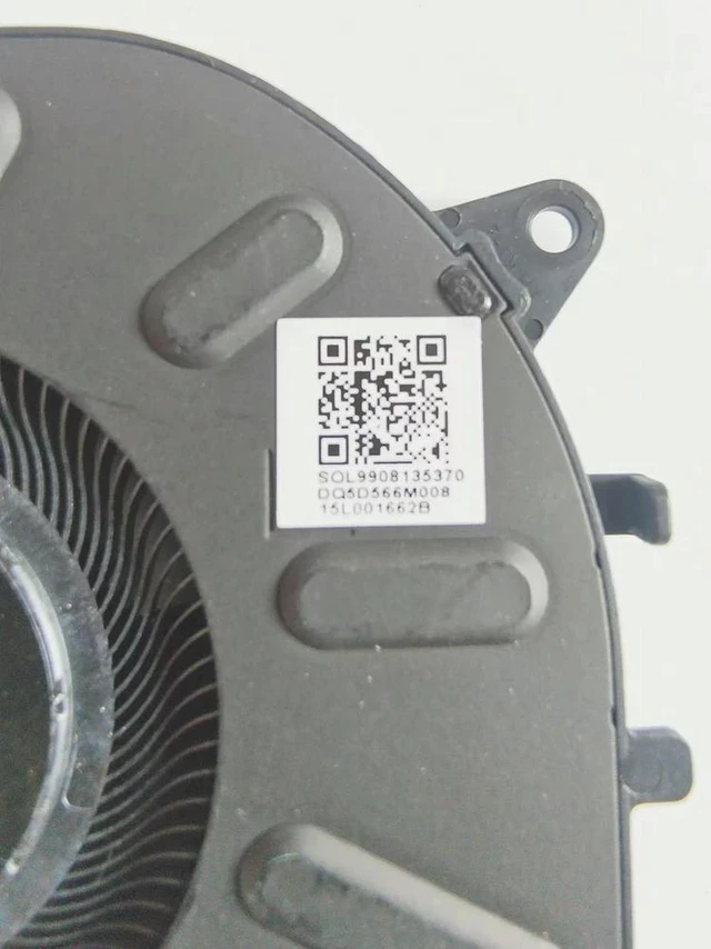 Alt view image 2 of 4 - AJMRTC Laptop CPU Cooling Fan, EG50060S1-1C080-S9A Replacement Cooler Radiator, Computer Cooling Parts for MateBook 14s HKD-W56 HKD-W76 Notebook CPU Cooler