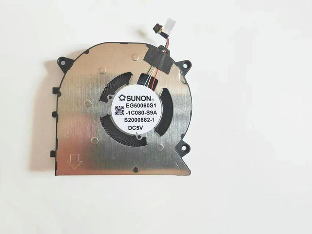Alt view image 3 of 4 - AJMRTC Laptop CPU Cooling Fan, EG50060S1-1C080-S9A Replacement Cooler Radiator, Computer Cooling Parts for MateBook 14s HKD-W56 HKD-W76 Notebook CPU Cooler