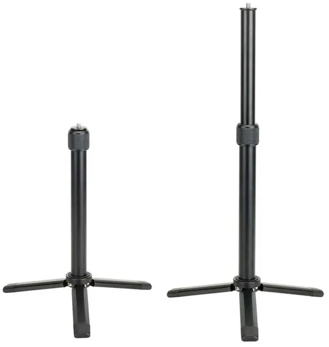 Alt view image 2 of 3 - AJMRTC Adjustable Tripod Extension Tube, Handheld Telescopic Extender Pole Rod for Gimbal, Tripod, Phone and Camera, Portable Telescopic Stick for Photography and Video Shooting