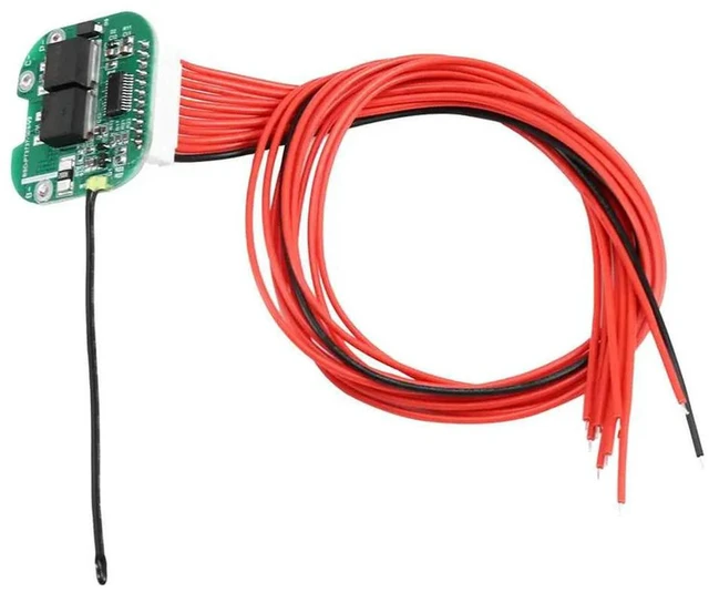 Alt view image 3 of 3 - AJMRTC 1Set 10S 36V 15A BMS Split Ports Battery Management Module, With Temperature Protection, Lithium Battery Pack BMS Board for 36V Lithium Battery Assembly