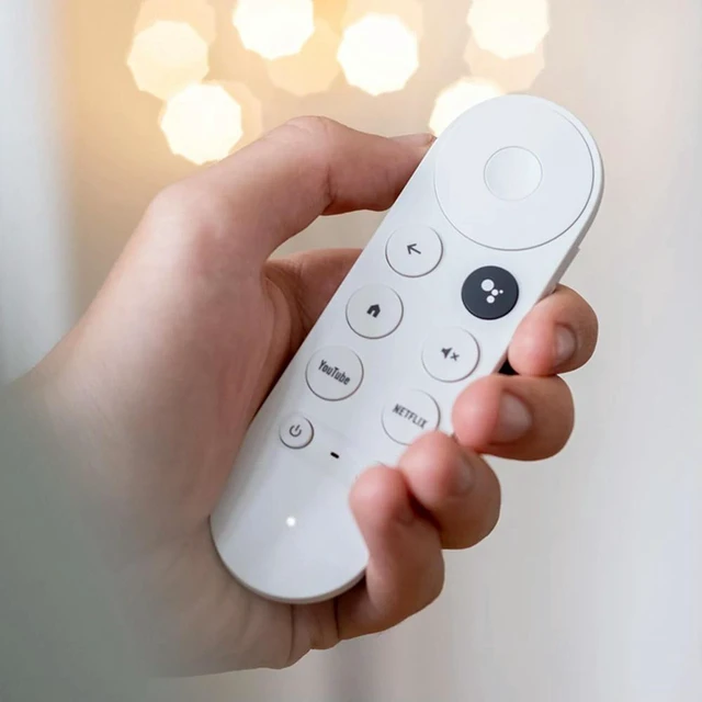 Alt view image 2 of 3 - AJMRTC Replacement Bluetooth Voice Remote Control G9N9N, Compatible with 2020 Google 4K Snow Chromecast Google TV Media Player, Handheld Voice Search Remote with Netflix & YouTube Shortcut Keys