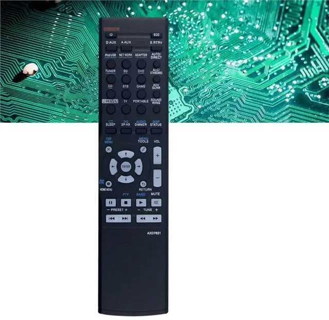 Alt view image 2 of 3 - AJMRTC AXD7631 Replacement Remote Control, Infrared Remote Compatible with Pioneer AV Receiver VSX-S300, VSX-S310, VSX-S300-S, VSX-S500-S, VSX-S500-K, VSX-S300-K/SYXCN, Plug & Play