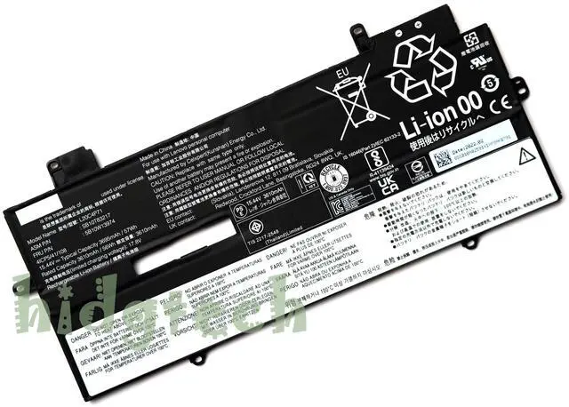 Main image of NEW L20C4P71 L20D4P71 L20M4P71 Battery For ThinkPad X1 Carbon Gen 9 2021 Series 41CP5/41/108