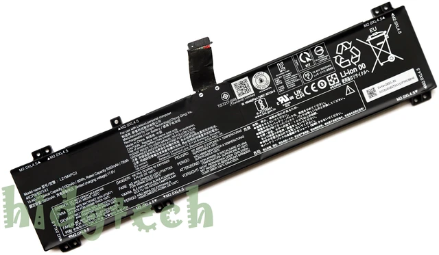 Main image of 80Wh New L21C4PC2 L21D4PC2 L21M4PC2 L21M4PC3 L21C4PC1 Battery for Lenovo Legion Y7000P R7000P R9000P Y9000P R9000K Y9000K 2022 Series 41CP4/62/141