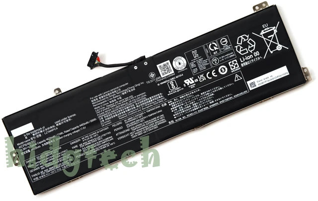Main image of New L21L4PC1 L21M4PC4 Laptop Battery for Lenovo IdeaPad Gaming 3-16IAH7 82SA / 3-16ARH7 82SC Series SB11F36368 5B11F36373 SB11F36374 5B11F36376