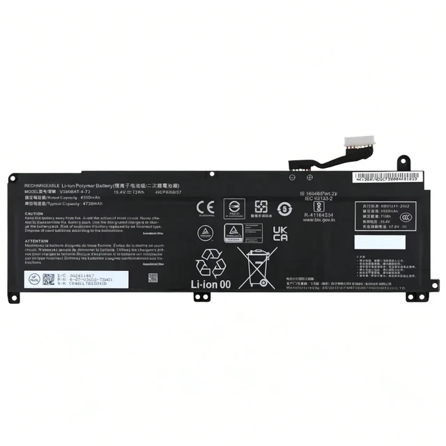 Main image of V360BAT-4-73 New Battery for GIGABYTE Hasee G6X 9KG(2024), G6X 9KG-43US854SH, G6X 9KG-43US864SH / MEOW R16 24H Hasee G6X 9KG / For Terrans Force X411A / Colorful
MEOW R16 (R16 24, R16 Pro, R16 24H)