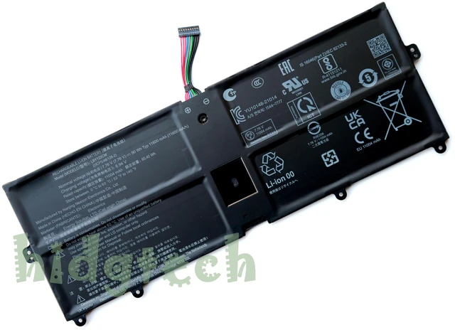 Main image of New LBY122CM Laptop Battery for LG Gram 16Z90R 17Z90Q 16Z90R-K 16Z90R-G 17Z90Q-G Series EAC64798311