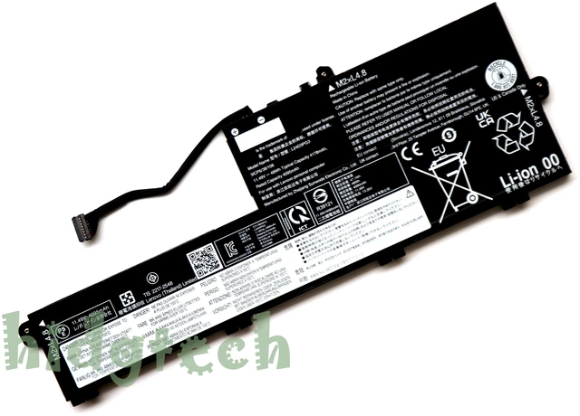 Alt view image 2 of 3 - 48Wh New L25N3PE8 L24M3PG3 L24X3PG3 L24D3PG3 L25D3PE0 L25M3PE0 L25X3PE0 L25D3PE8 L25M3PE8 L25X3PE8 Laptop Battery For Lenovo ThinkPad E14 7th 8th E16 Series