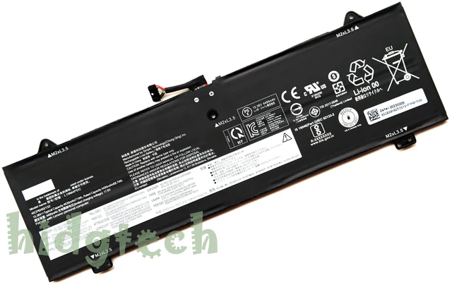 Alt view image 3 of 5 - New L19C4PDC L19L4PDC L19M4PDC Battery for Lenovo Yoga 7-15ITL5 7-14ITL5 C750-14ITL Series