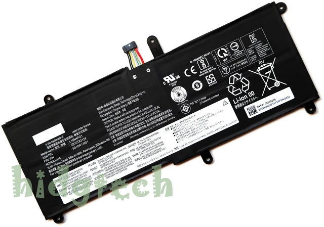 Main image of New L19C4PG1 L19M4PG1 Laptop Battery for Lenovo ThinkPad 11e Yoga 6th Gen Series 41CP4/41/110