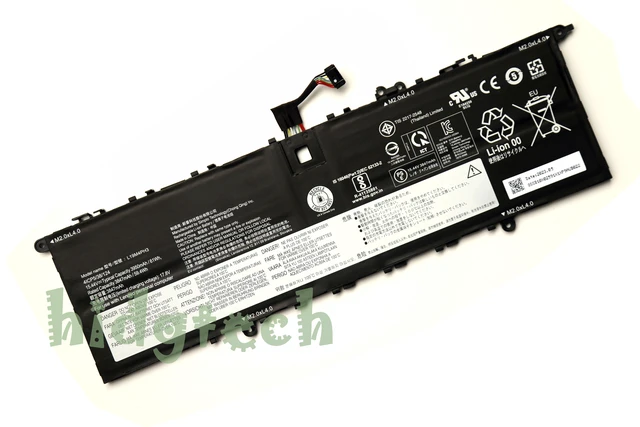 Alt view image 3 of 3 - New L19C4PH3 L19D4PH3 L19M4PH3 Laptop Battery for Lenovo Yoga Slim 7 Pro 14ITL5 14ARH5 / Yoga Slim 7 Pro 14 2021 / 14s 2021 14sIHU