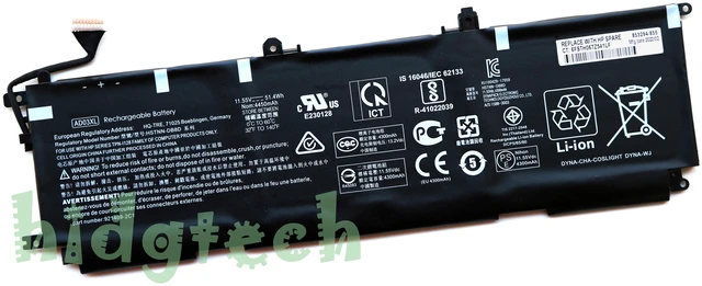 Main image of New AD03XL Laptop Battery For HP Envy 13-AD000 13-AD002NG AD141NG 13-AD101TX 13-AD104TX 13-AD108TX AD-105TX 13-AD109TX Series HSTNN-DB8D 921409-2C1 921439-855 921409-271