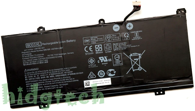 Main image of BC03XL New Laptop Battery for HP Chromebook x360 14C-CA0000 14c-ca0000nb / Pro C640 Chromebook/Pro C640 Chromebook Enterprise Series HSTNN-LB8T HSTNN-IB9K