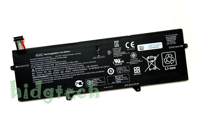 Main image of New BL04XL Laptop Battery for HP EliteBook X360 1040 G5 G6 Series BL04056XL HSTNN-UB7N HSTNN-DB8M HSTNNUB7N HSTNNDB8M L07041855 L07041-855 L07353-2C1 L07353-241 L07353-541