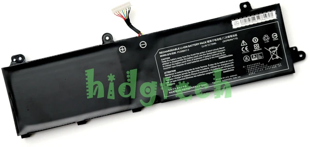 Main image of NEW PC50BAT-3 Laptop LBattery for Clevo PC50S PC50DN2 /THUNDEROBOT 911 P1 / SCHENKER Key 15 Comet Lake, Key 15 Gaming / SYSTEM76 ORYX PRO 6