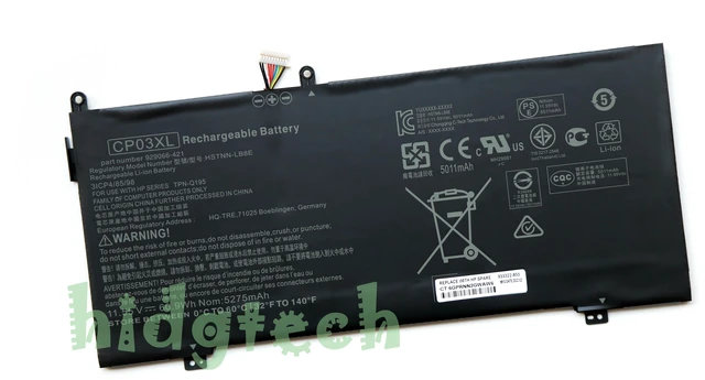 Main image of CP03XL New Laptop Battery for HP Spectre x360 13-ae000 Series TPN-Q199 HSTNN-LB8E 929066-421 929072-855