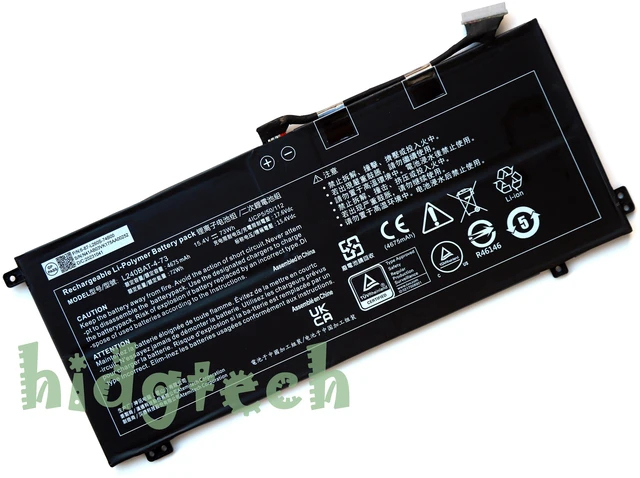 Main image of L240BAT-4-73 New Laptop Battery 73Wh 4650mAh 15.4V for Machenike System76 Lemur Pro lemp13 6-87-L240S Series 4ICP5/49/109