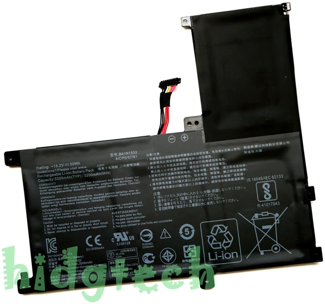 Main image of New B41N1532 Laptop Battery for Asus Q504U Q504UA Q504UAK Q534UA Zenbook Flip UX560 UX560UA UX560UAK UX560UA-FZ014T Q504UA-BBI5T12 BHI5T13 UX560UQ-FJ051T Series B41Bk25 B41Bl95