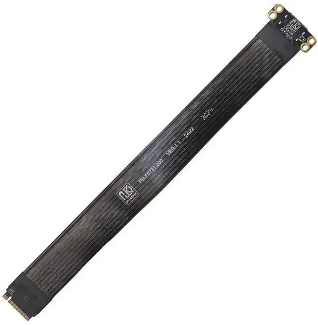 Alt view image 3 of 5 - LetLinkSo M.2 to OCuLink Adapter, PCIe 4.0 x4 to SFF-8612/SFF-8611, 20cm(0.66ft) Flexible Extender, 15cm(0.49ft) Optional, for eGPU, NVMe SSD & PCIe Expansion Cards