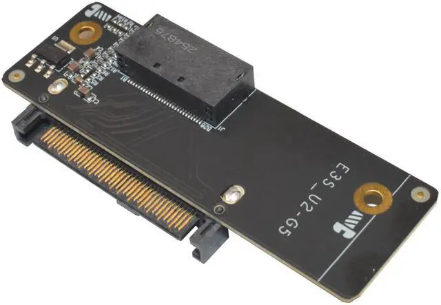 Main image of LetLinkSo PCIe 5.0 GEN-Z EDSFF to U.2 SFF-8639 Adapter Card NVMe SSD Converter for 28Pin E1.S E1.L E3.S E3.L, High-Speed Server Interconnect for Enterprise Data Center & IT Workstations