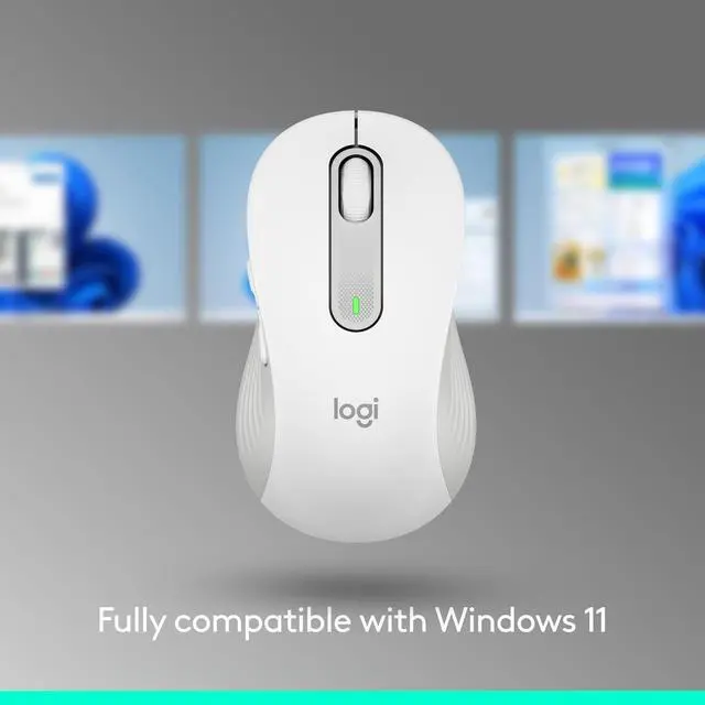 Alt view image 5 of 7 - Signature M650 Wireless Mouse - for Small to Medium Sized Hands, 2-Year Battery, Silent Clicks, Customizable Side Buttons, Bluetooth, for PC/Mac/Multi-Device/Chromebook - Off White
