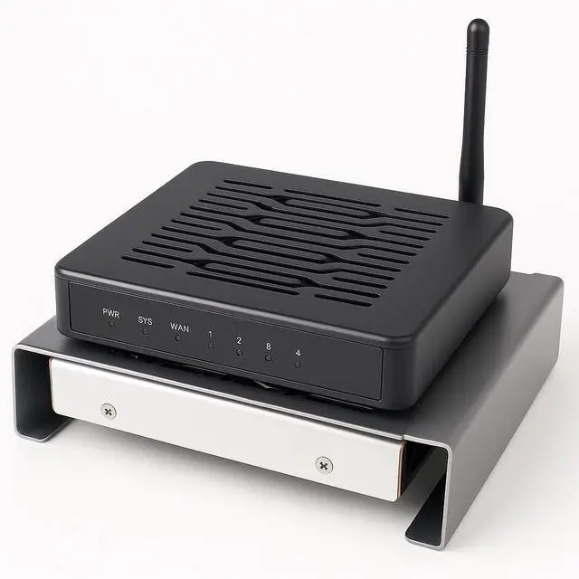 Aluminum Mini PC Cooler Stand with 120mm Fan, Desktop Cooling Base for ...