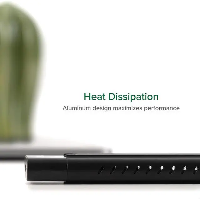 Alt view image 3 of 7 - M.2 NVMe SSD Enclosure; Tool-Free & Driverless, USB 3 Type-C, Including Thunderbolt and USB4, at 10Gbps. for M.2 NVMe SSDs 2230 to 2280 PCIe Gen 3 and 4. USB Cables Included