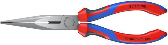 Main image of Tools - Long Nose Pliers With Cutter, Multi-Component (2612200), Multi-Colour, 8 inches