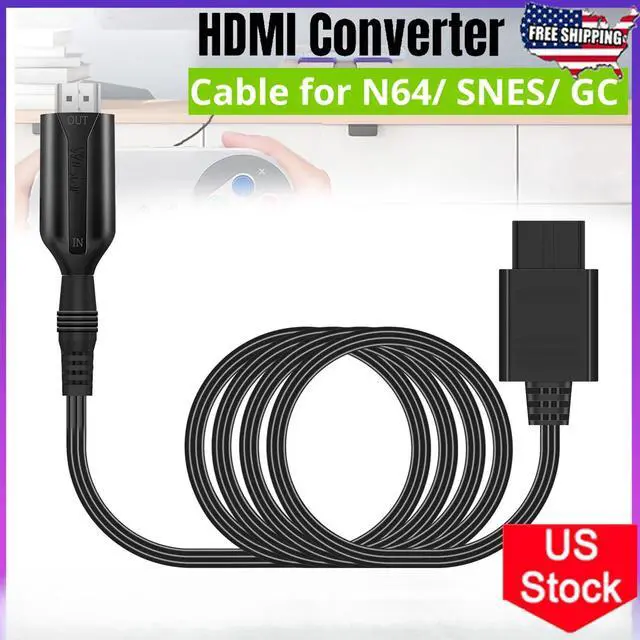Main image of HD1080P HDMI Adapter for Retro Gaming Console AV to HDMI Converter Cable