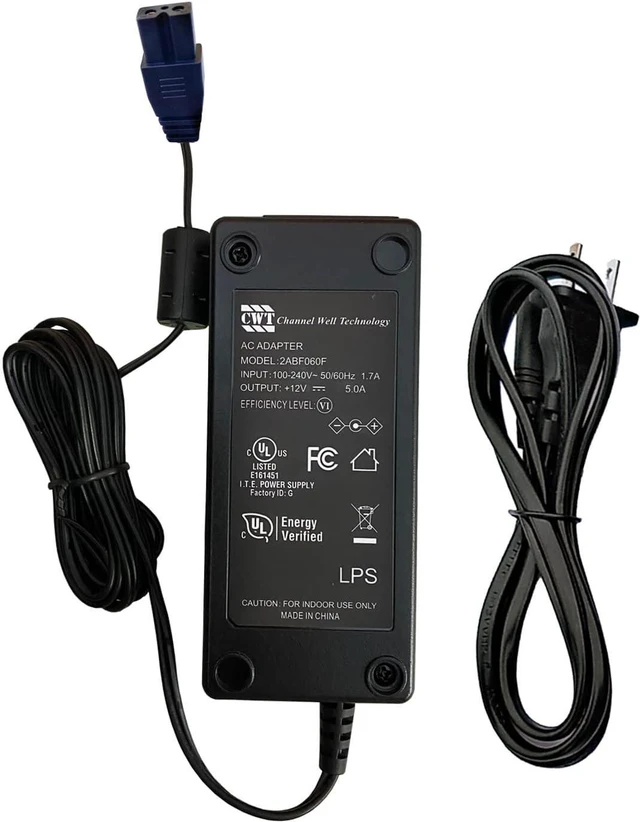 Main image of UL Listed 12V 2-Prong AC/DC Adapter Compatible with COD Call of Duty Black Ops 3 Jugger Nog Mini Fridge CallofDuty BlackOps III Juggernog Edition GF15232 idea Planet EF8228 12.0VDC 9.0V Power Charger