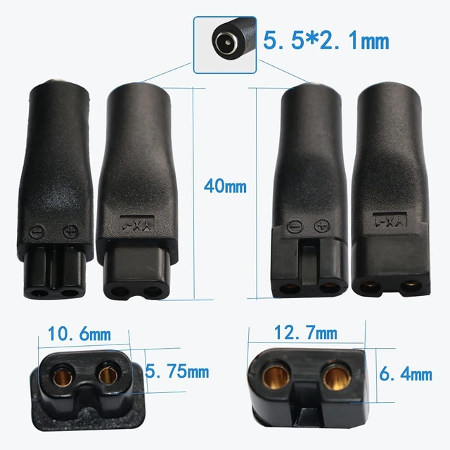 Alt view image 3 of 7 - Power Cord 5V Replacement Charger USB adapter is suitable for a variety of electric hairdressers shavers purifiers table lamps and others 5521 adapter hq8505 A00390 charging line