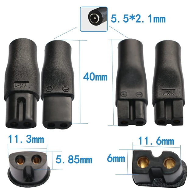 Alt view image 5 of 7 - Power Cord 5V Replacement Charger USB adapter is suitable for a variety of electric hairdressers shavers purifiers table lamps and others 5521 adapter hq8505 A00390 charging line