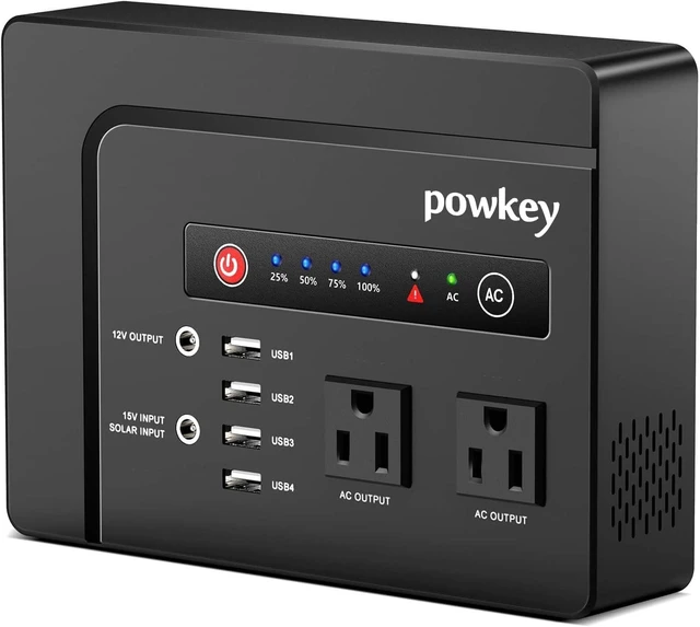 Main image of 200W Portable Power Bank with AC Outlet 120V, 146Wh Power Station