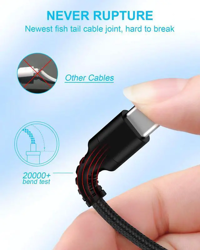 Alt view image 4 of 7 - iPhone 17e 17 Carplay Cable USB C Charger Fast Charging for iPhone 17 Pro Max 17Pro Air 16e 16 15 Plus, USB to USB-C Cord USBC Android Auto Car Play Cable Power Wire Type C Apple Galaxy 3FT for Car