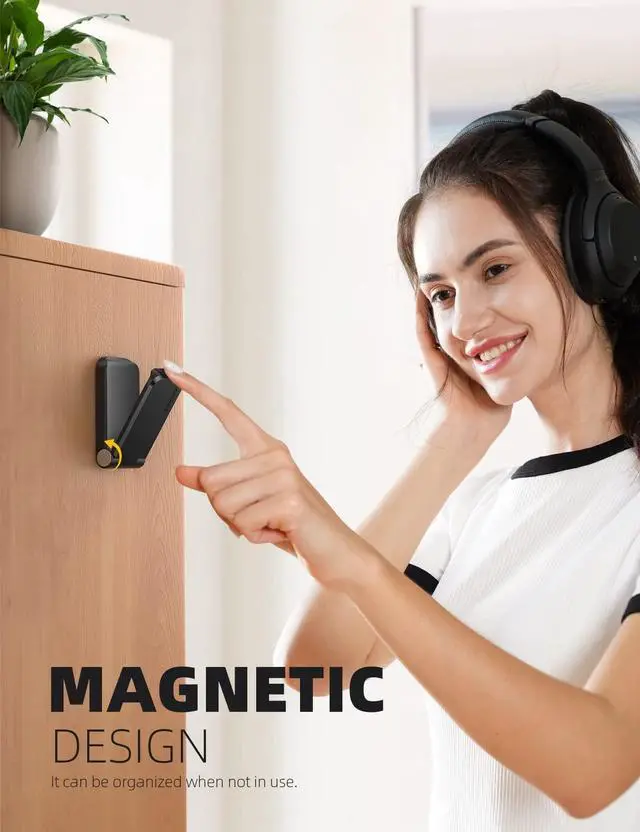 Alt view image 4 of 7 - Headphone Stand, Sticky Headset Hanger - Adhesive Headphone Holder Hook Mount, Headset Stand Holder Clip Under Desk, Earphone Clamp for Airpods Max, HyperX, Sennheiser, Black