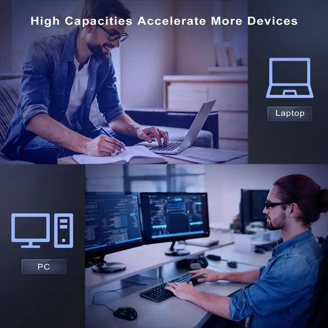 Alt view image 5 of 7 - 512GB SSD Internal Solid State Hard Drive, 3D NAND 2.5inch SATA III 6GB Internal SSD, Up to 550MB/s, Upgraded Performance for PC Laptop Game Creation