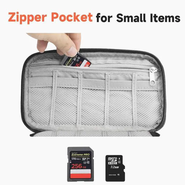 Alt view image 5 of 7 - USB Flash Drive Case with Labels, Gifts for Men, USBs Case Organizer Holds 30 Pcs, USBs Storage Cases, USB Sticks Holder, Thumb Drive Cases, Fits for Samsung/Sandisk/Jump Drive, etc, Black