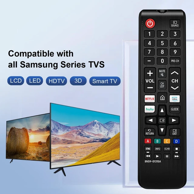 Alt view image 2 of 7 - Universal Remote Control for Samsung Smart TV Replacement Compatible with Samsung Smart TV 2015-2024 Models, Quick Access ButtonSimple use