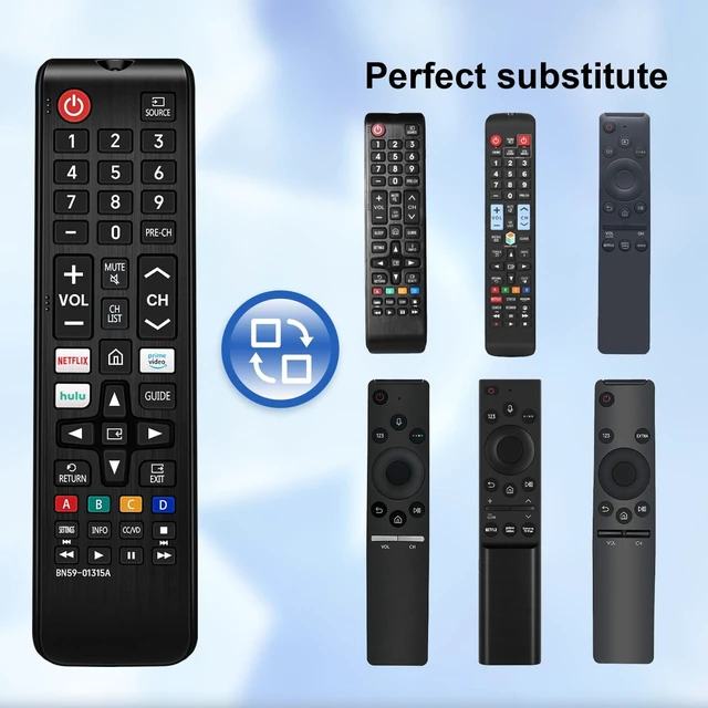 Alt view image 3 of 7 - Universal Remote Control for Samsung Smart TV Replacement Compatible with Samsung Smart TV 2015-2024 Models, Quick Access ButtonSimple use