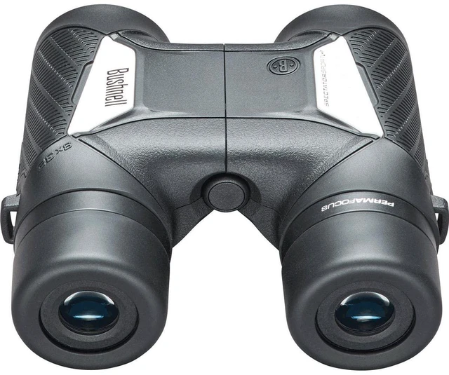 Alt view image 2 of 2 - Spectator Sport 8x32mm Binoculars, Black PermaFocus System for Focus-Free Viewing, Nitrogen-Purged Fogproof, IPX4 Waterproof, Interchangeable Color Tiles