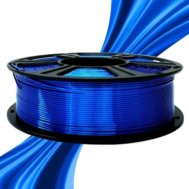 Alt view image 2 of 7 - 3D Printer Filament, Silk Royal Blue Pla Filament, 1Kg(2.2lbs) Spool, 1.75mm Dimension Accuracy +/- 0.03mm, 3D Printing Filament